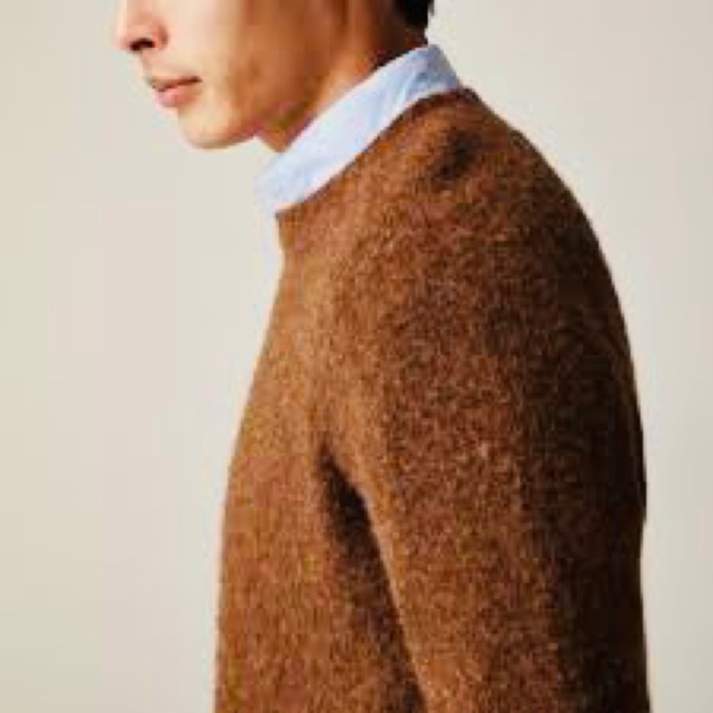 Wallace x j.crew brushed wool sweater top size medium men’s